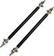 Mtuning Aileron Bracket Diffuser Mount 100mm Black Tie Bars