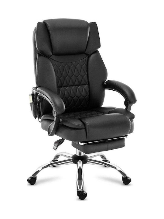 Stuhl Büro mit Armen Boss Black Mark Adler