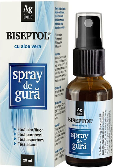 Spray Bucal Aloe Vera Biseptol 20 Ml