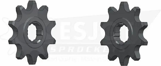 Esjot Front Sprocket Steel 520 Raw 10 Teeth 50-32177-10