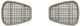 Gas Mask Filter A2 6055k 2 Pieces