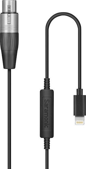 Saramonic Cable Audio XLR Connection Lightning 6 M Mfi