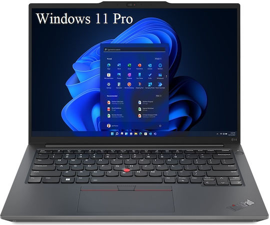 Lenovo ThinkPad E14 Gen 5 (AMD) 14" IPS FHD+ (Ryzen 3-7330U/8GB/256GB SSD + 512GB SSD/W11 Pro) (US Клавиатура)