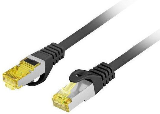 Lanberg S/FTP Kat.6a Ethernet-Netzwerkkabel 10m Schwarz 1Stück