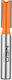 Two-flute Finger Cutter Tct 8 X 19 Mm 8 Mm Shank