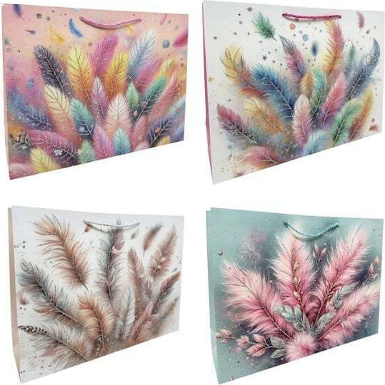 Velve Geantă pentru Cadou 41x10x31cm.