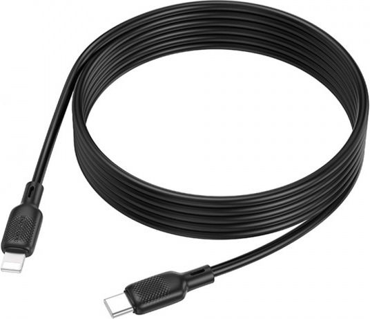Borofone USB-C zu Lightning Kabel 27W Schwarz 2m