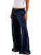 Classic Sweatpants Flared Velvet Night Sky