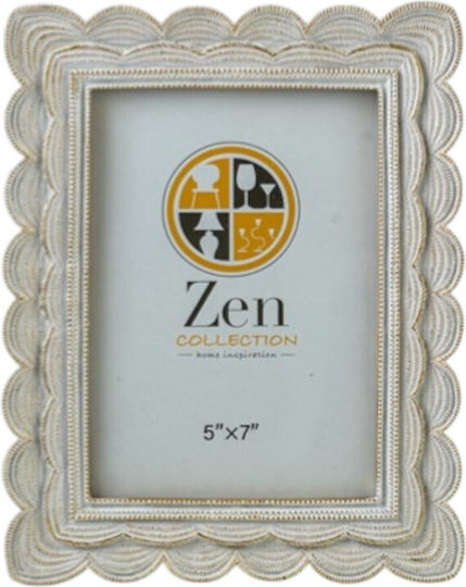 Zen Collection Frame Plastic 13cmx18cm with Gold Frame