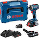Bosch GSR 18V-90 FC Akkuschrauber Batteriebetrieb Brushless 18V 2x4Ah