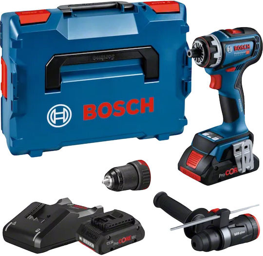 Bosch GSR 18V-90 FC Akkuschrauber Batteriebetrieb Brushless 18V 2x4Ah