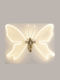 Illuminated Christmas Figure Butterfly White Height 80cm Hanging