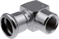 Γωνία 90° Κοντή Gw Steel 28 Rp1/2kan-therm