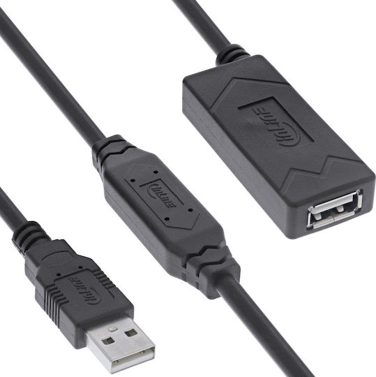 Manhattan USB 2.0 Kabel USB-A-Stecker - USB-A-Buchse 12.5m