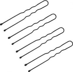 Activeshop Φuorkétes Haarspangen E-63 150 Stück 4,9 cm Schwarze