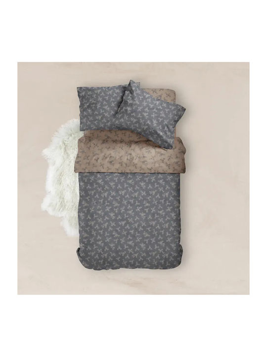 Borea Duvet Cover Cotton Single 160x240 Elite Multicolored