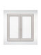Hinged Window W120xH120cm