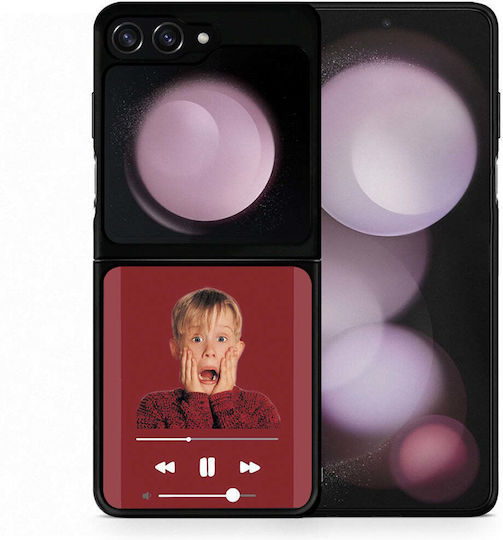 Xmas Alone Music Samsung Galaxy Z Flip5 Θήκη