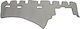 Auto Armaturenbrettabdeckung Leder Scania R Stream Line 2011-2016 Hellgrau