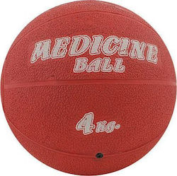 Maxwel Μπάλα Medicine 4kg σε Κόκκινο Χρώμα Maxwel Μπάλα Medicine 4kg σε Κόκκινο Χρώμα
