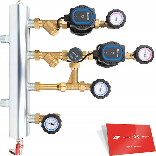 Afriso Mixing Set Hydraulic Separator Bps 906 Ap Element Without Mixing Rotary Valve Arv 362 Pumps Afriso Aph 160 9090620
