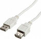 USB Кабел Secomp USB 2.0 Тип A-A Мъжки 1,8м