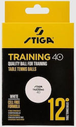White 12 Pack Tennis Training Balls White 12 Pack Tennis Training Balls