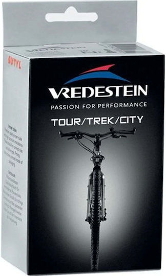Vredestein Cameră De Aer Pentru Anvelope De Bicicletă Trekking Slim Vredestein Tour Trek City 28x1.5 8x1.1 8 27x1.3/8 28 35-622 630 Schrader 155g Nouă