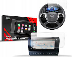 Grizzglass Cardisplay Matte Film Protection Mercedes Actros F 2021-2024 2in1