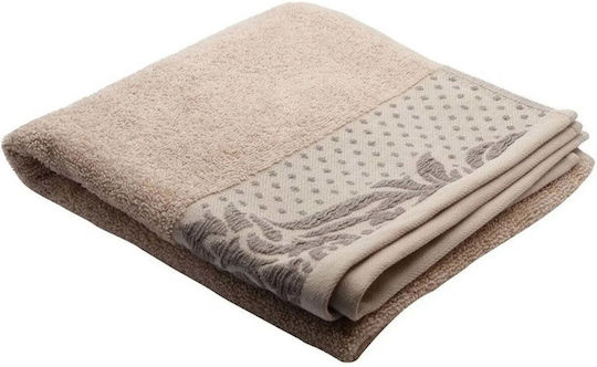 Domoletti Gesicht Handtuch Natalie 50x90cm Cremé Gewicht 470gr/m²