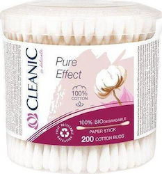 Cleanic Pure Effect Cotton Swabs 200pcs