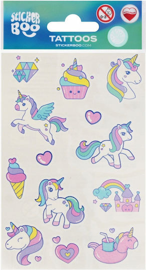 Clementoni Unicorn Παιδικά Τατουάζ