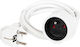 Blow Extension Cable Cord 1.5m White