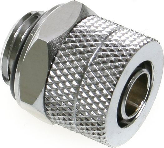 Bitspower 1/4" 10/8 Mm Ασημί Bp-wtp-c11