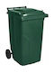 Plastic Waste Bin Green