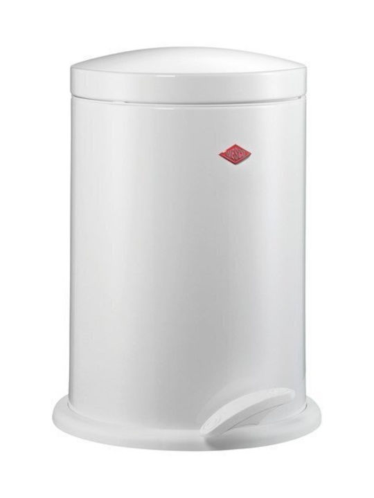 Wesco Waste Bin Waste Plastic White 13lt 1pcs