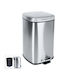 Orion Waste Bin Waste made of Stainless Steel with Pedal Gray 12lt 1pcs