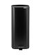Comfort Plastic Waste Bin with Pedal Black 30lt