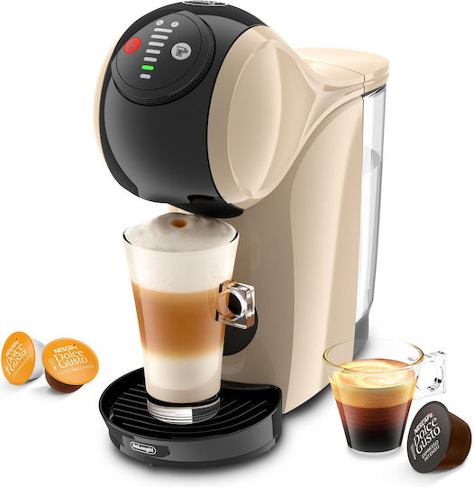 De'Longhi Genio S Pod Coffee Machine Dolce Gusto Pressure 15bar Beige