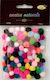 Pompons Acrylfarben Mix 10mm 100Stücke Titanum