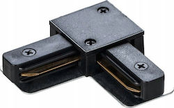 Dpm L Type Connector Surface-mounted Track Black X-line