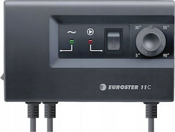 Euroster Ελεγκτής Αντλίας Euroster E11c Μαύρος