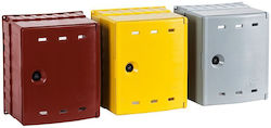 Wall-Mounted Gas Case Weba 30 X 34 X 20cm Brown 06-30-0300-02 Wall-Mounted Gas Case Weba 30 X 34 X 20cm Brown 06-30-0300-02