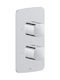 KFA Built-in Mixer & Spout Set for Shower Silver 5907571570664