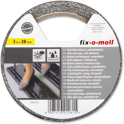 AWTools Αυτοκόλλητη Υφασμάτινη Ταινία Μαύρη 38mm 4007219012615