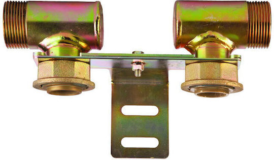 Weba Single Coupling Bottom Gas Meter G4/g6 130mm Horizontal 08-20-0004-01