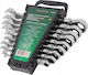 Rockforce Ratchet Combination Wrench Set Joint 9pcs