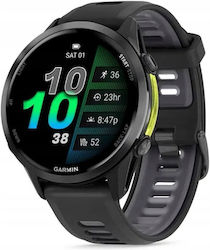Garmin Forerunner 970 47mm Carbon Gray DLC Titanium with Black and Translucent Whitestone