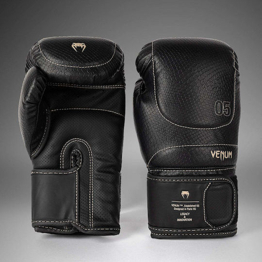 Venum Impact Evo Boxing Gloves for Match Black