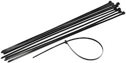 JetWorld Pack of 100pcs Black Plastic Cable Ties 250x4.5mm JetWorld Pack of 100pcs Black Plastic Cable Ties 250x4.5mm